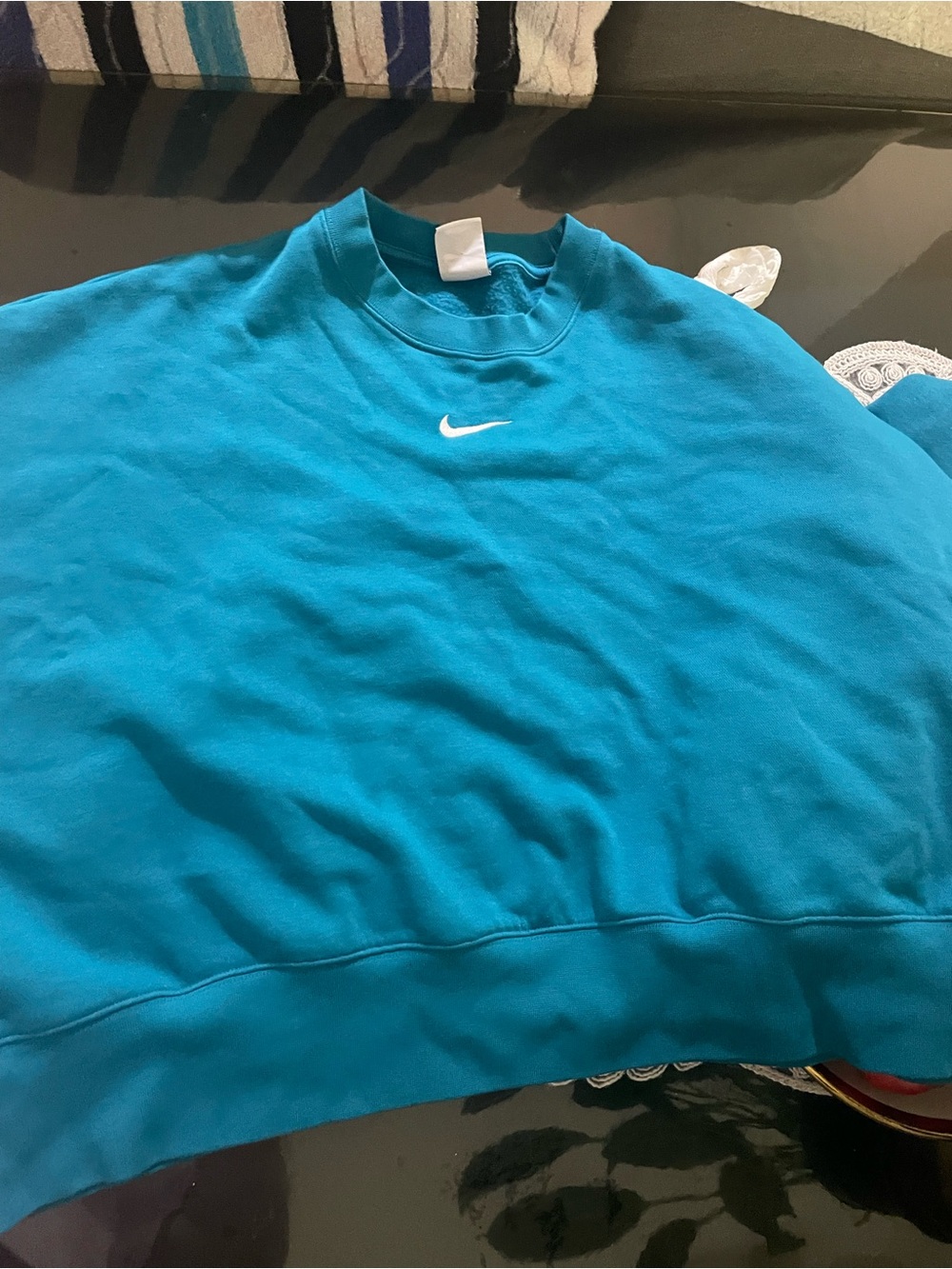 Nike women’s  Teal Crewneck Sweatshirt